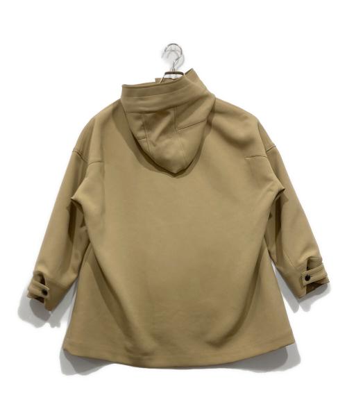 Ujoh（ウジョー）Ujoh (ウジョー) ハーフジッププルオーバー / Pullover Hoodie ベージュ サイズ:2の古着・服飾アイテム