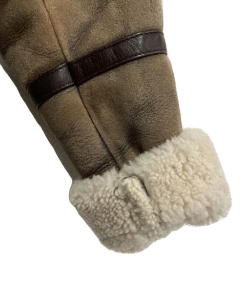 SESSUN（セッスン）SESSUN (セッスン) ムートンジャケット / CHORIS 19 ムートンジャケット オリーブ サイズ:Sの古着・服飾アイテム