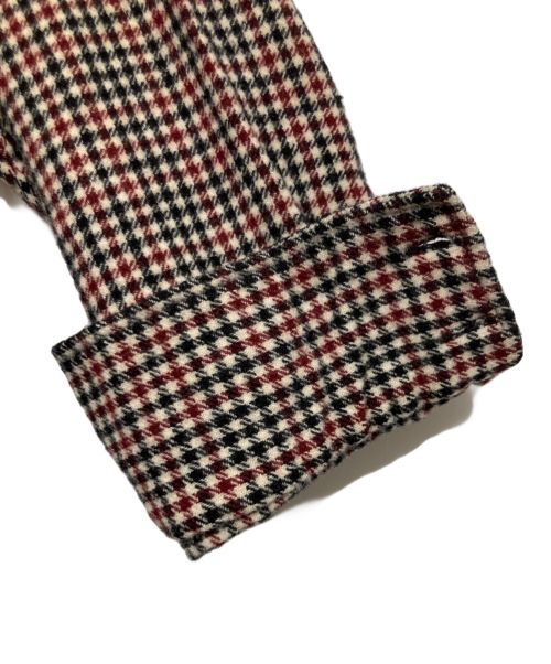 PENDLETON（ペンドルトン）PENDLETON (ペンドルトン) チェックサファリシャツ ホワイト×レッド サイズ:Lの古着・服飾アイテム