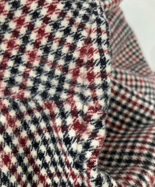 PENDLETON（ペンドルトン）PENDLETON (ペンドルトン) チェックサファリシャツ ホワイト×レッド サイズ:Lの古着・服飾アイテム