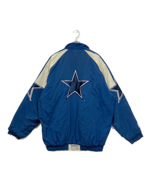 STARTER（スターター）STARTER (スターター) NFLチーム ナイロンジャケット ブルー サイズ:Lの古着・服飾アイテム