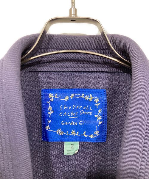 Cactus Store（カクタスストア）Cactus Store (カクタスストア) SHOYOROLL (ショーヨーロール) Garden Gi ネイビー サイズ:2の古着・服飾アイテム