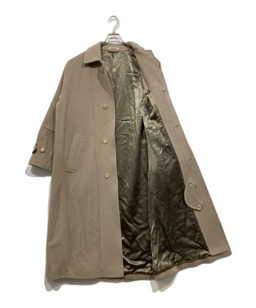 AURALEE（オーラリー）AURALEE (オーラリー) CASHMERE WOOL MOSSER BIG COAT グレー サイズ:1の古着・服飾アイテム