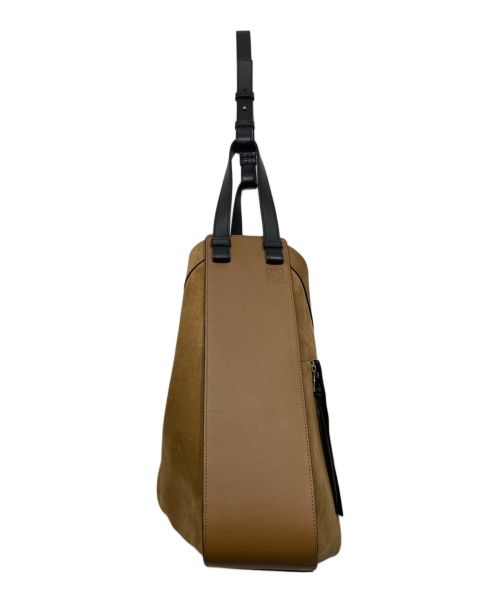 LOEWE（ロエベ）LOEWE (ロエベ) ハンモックラージスウェードトート ブラウンの古着・服飾アイテム