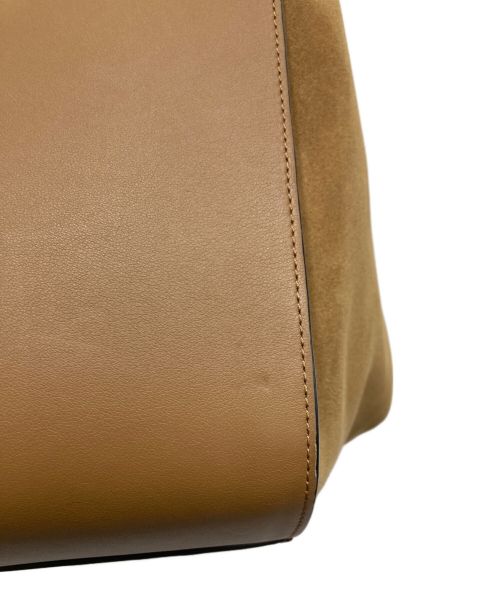 LOEWE（ロエベ）LOEWE (ロエベ) ハンモックラージスウェードトート ブラウンの古着・服飾アイテム