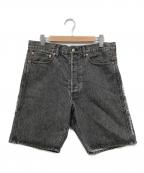 BlackEyePatchブラックアイパッチ）の古着「デニムショートパンツ」｜グレー