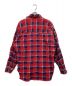 Rebuild by Needles (リビルドバイニードルス) Flannel Shirt レッド×ネイビー サイズ:M：6000円