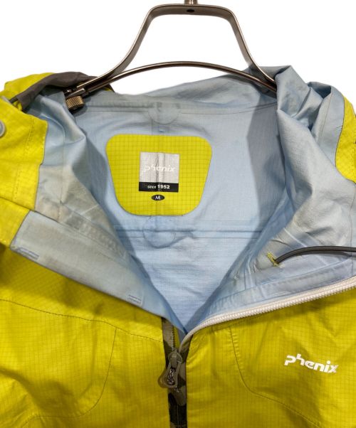 PHENIX（フェニックス）PHENIX (フェニックス) Solid Ethno GORE-TEXR 3L Jk イエロー サイズ:Mの古着・服飾アイテム