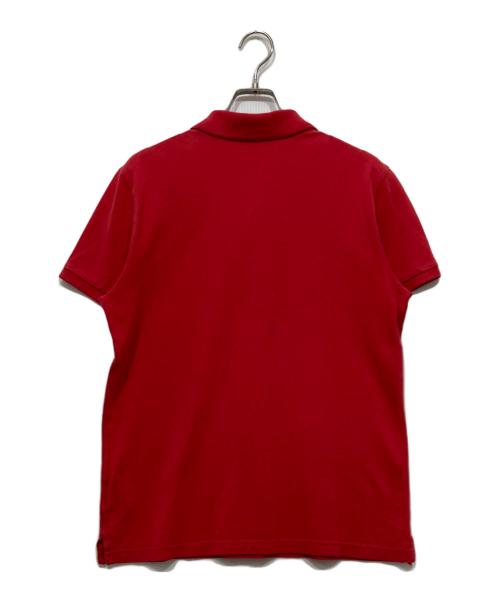 MONCLER（モンクレール）MONCLER (モンクレール) ポロシャツ レッド サイズ:Ｓの古着・服飾アイテム