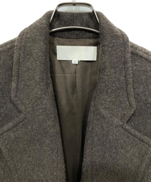 TODAYFUL（トゥデイフル）TODAYFUL (トゥデイフル) シャギーオーバーコート ブラウン サイズ:36の古着・服飾アイテム