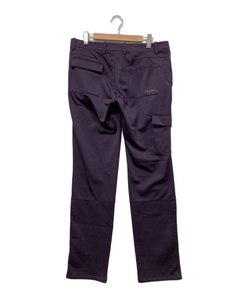 Calvin Klein GOLF（カルバンクラインゴルフ）Calvin Klein GOLF (カルバンクラインゴルフ) スリムパンツ パープル サイズ:92の古着・服飾アイテム