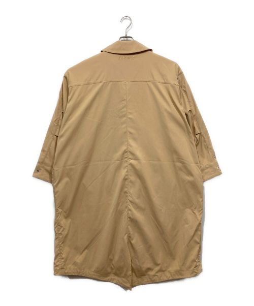 WILD THINGS（ワイルドシングス）WILD THINGS (ワイルドシングス) スタンドカラーロングコート ベージュ サイズ:FREEの古着・服飾アイテム