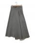 Snidel（スナイデル）の古着「アシンメトリーデザインスカート」｜グレー