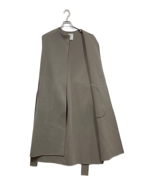 HAVEL studio（ハーヴェル スタジオ）HAVEL studio (ハーヴェル スタジオ) CA BLRND REVER VEST グレー サイズ: 36の古着・服飾アイテム