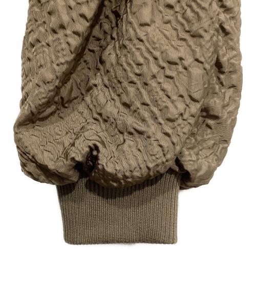 midvein（ミッドヴェイン）midvein (ミッドヴェイン) シワ加工ジャケット オリーブ サイズ:Mの古着・服飾アイテム