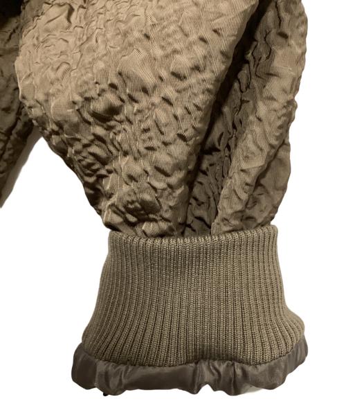 midvein（ミッドヴェイン）midvein (ミッドヴェイン) シワ加工ジャケット オリーブ サイズ:Mの古着・服飾アイテム
