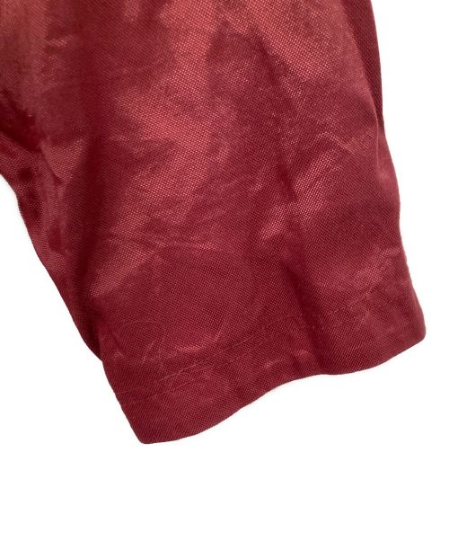 NIKE（ナイキ）NIKE (ナイキ) スウッシュ刺繍 ヴィンテージロングジャケット レッド サイズ:XLの古着・服飾アイテム