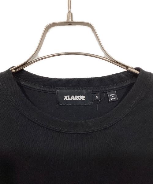 X-LARGE（エクストララージ）X-LARGE (エクストララージ) プリントTシャツ ブラック サイズ:Mの古着・服飾アイテム