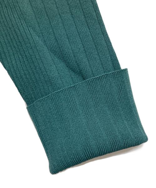 GRACE CONTINENTAL（（グレースコンチネンタル）GRACE CONTINENTAL (グレースコンチネンタル) チェックプリーツニットワンピース グリーン サイズ:36の古着・服飾アイテム