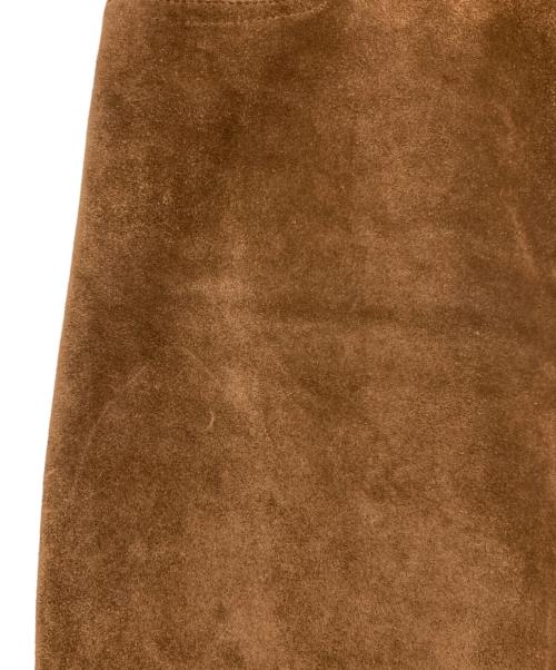 OLD GAP（オールドギャップ）OLD GAP (オールドギャップ) スウェードスカート ブラウン サイズ:2の古着・服飾アイテム