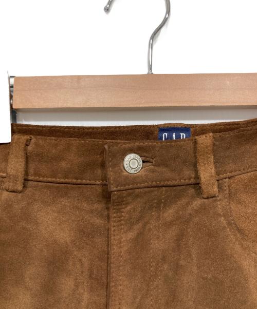 OLD GAP（オールドギャップ）OLD GAP (オールドギャップ) スウェードスカート ブラウン サイズ:2の古着・服飾アイテム