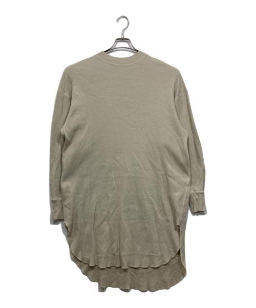 CLANE（クラネ）CLANE (クラネ) サーマルビッグTシャツ ベージュ サイズ:Fの古着・服飾アイテム
