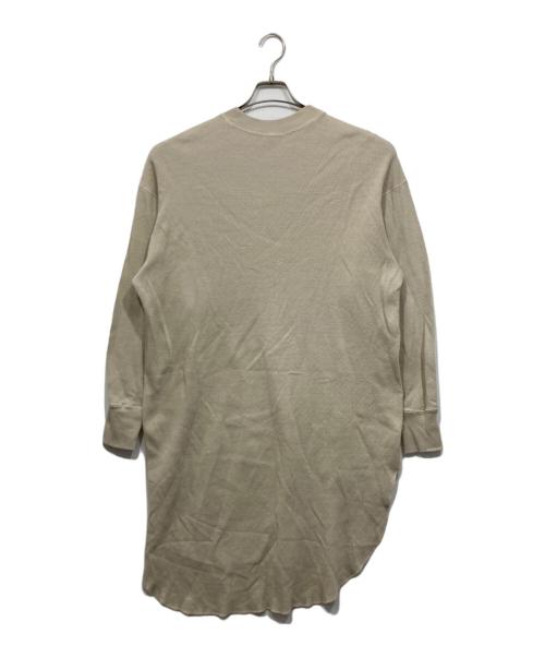 CLANE（クラネ）CLANE (クラネ) サーマルビッグTシャツ ベージュ サイズ:Fの古着・服飾アイテム