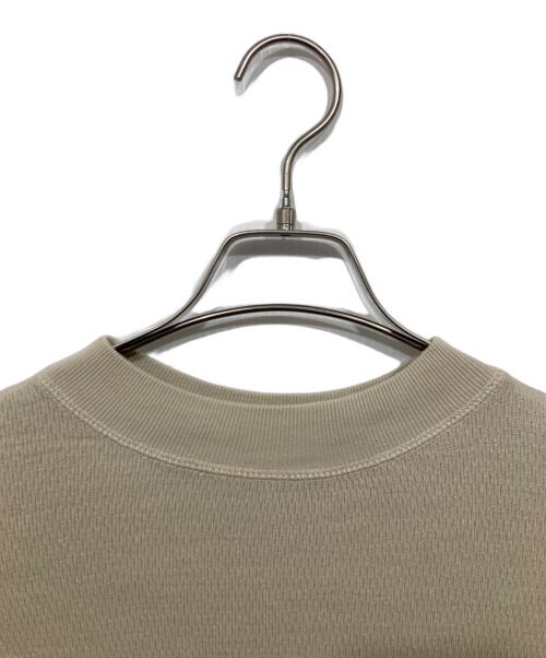 CLANE（クラネ）CLANE (クラネ) サーマルビッグTシャツ ベージュ サイズ:Fの古着・服飾アイテム