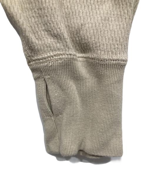 CLANE（クラネ）CLANE (クラネ) サーマルビッグTシャツ ベージュ サイズ:Fの古着・服飾アイテム