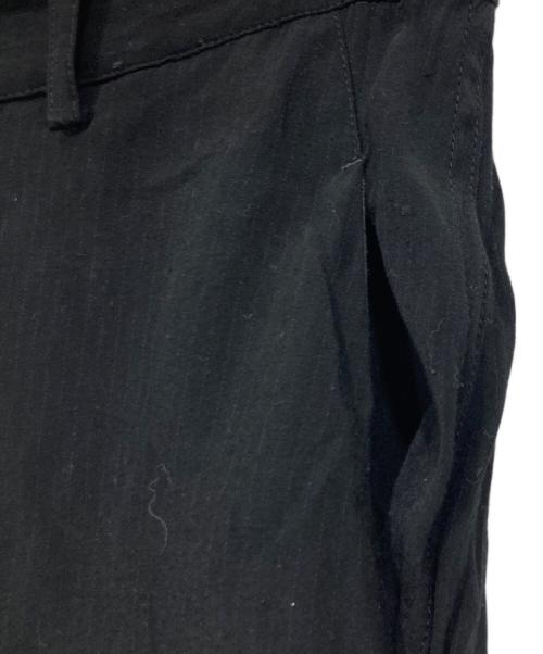 Y's（ワイズ）Y's (ワイズ) デザインロングスカート ブラック サイズ:3の古着・服飾アイテム