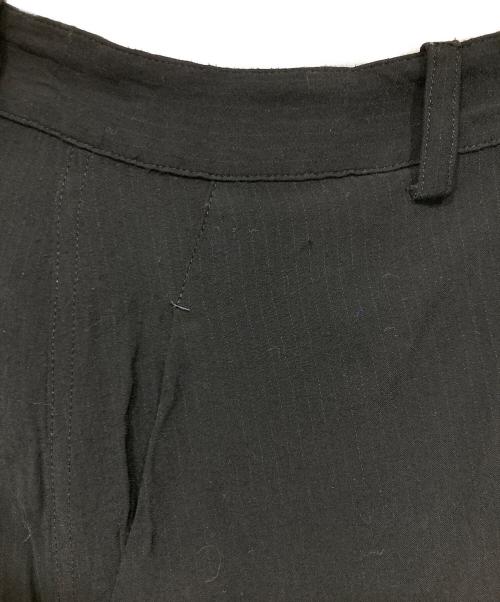 Y's（ワイズ）Y's (ワイズ) デザインロングスカート ブラック サイズ:3の古着・服飾アイテム