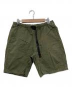 GRAMICCIグラミチ）の古着「クライミングハーフパンツ」｜オリーブ