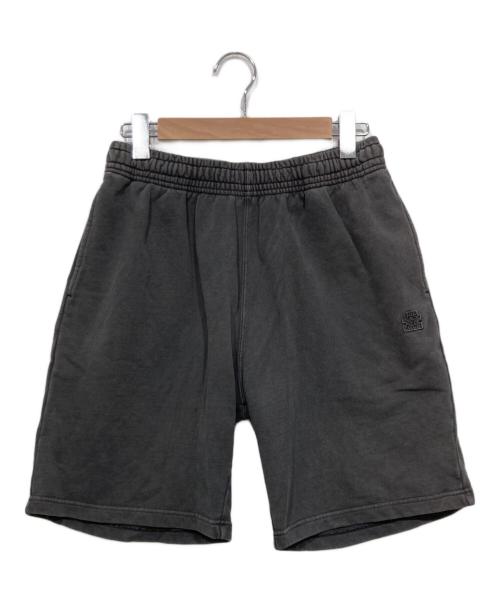 THE BLACK EYE PATCH（ブラックアイパッチ）THE BLACK EYE PATCH (ブラックアイパッチ) スウェットハーフパンツ ブラウン サイズ:Mの古着・服飾アイテム