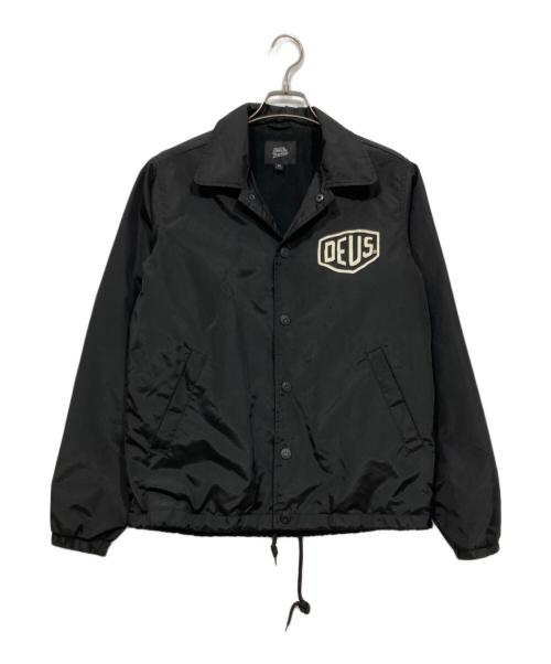 DEUS EX MACHINA（デウス エクス マキナ）DEUS EX MACHINA (デウス エクス マキナ) プリントコーチジャケット ブラック サイズ:XSの古着・服飾アイテム