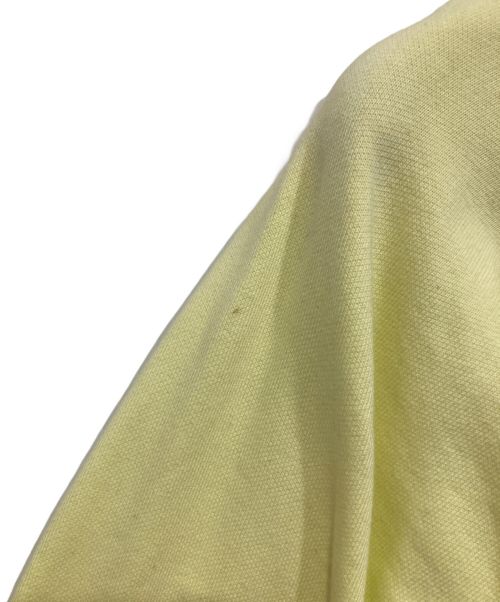 KAZUYUKI KUMAGAI ATTACHMENT（カズユキクマガイ アタッチメント）KAZUYUKI KUMAGAI ATTACHMENT (カズユキクマガイ アタッチメント) コンパクトライト裏毛 クルーネックスウェットシャツ イエロー サイズ:1の古着・服飾アイテム