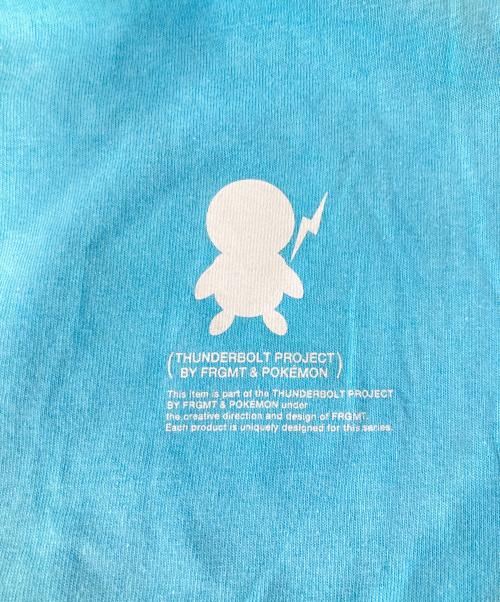 FRAGMENT DESIGN（フラグメントデザイン）FRAGMENT DESIGN (フラグメントデザイン) プリントTシャツ ブルー サイズ:Sの古着・服飾アイテム