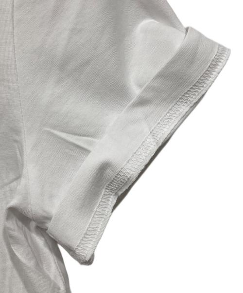 DIESEL（ディーゼル）DIESEL (ディーゼル) ロゴカットソー ホワイト サイズ:XSの古着・服飾アイテム