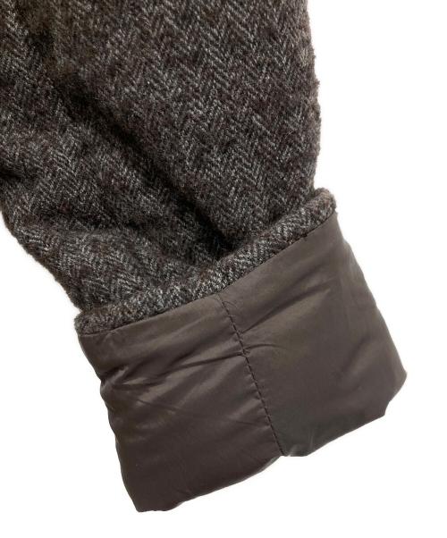 Altea（アルテア）altea (アルテア) ウール中綿ジャケット ブラウン サイズ:Mの古着・服飾アイテム