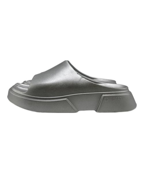 PAES（ペイズ）PAES (ペイズ) サンダル シルバー サイズ:25cmの古着・服飾アイテム