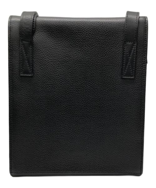 N.HOOLYWOOD（エヌ ハリウッド）N.HOOLYWOOD (エヌ ハリウッド) PORTER (ポーター) レザーショルダーバッグ ブラックの古着・服飾アイテム