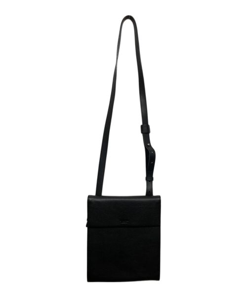 N.HOOLYWOOD（エヌ ハリウッド）N.HOOLYWOOD (エヌ ハリウッド) PORTER (ポーター) レザーショルダーバッグ ブラックの古着・服飾アイテム