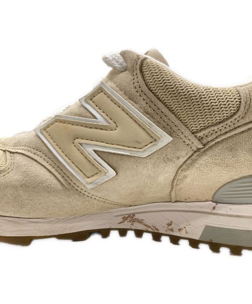 NEW BALANCE（ニューバランス）NEW BALANCE (ニューバランス) ローカットスニーカー ベージュ サイズ:28cmの古着・服飾アイテム