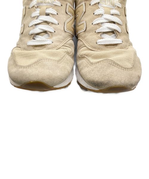 NEW BALANCE（ニューバランス）NEW BALANCE (ニューバランス) ローカットスニーカー ベージュ サイズ:28cmの古着・服飾アイテム
