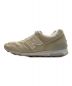 NEW BALANCE (ニューバランス) ローカットスニーカー ベージュ サイズ:28cm：6000円
