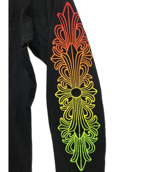 CHROME HEARTS（クロムハーツ）CHROME HEARTS (クロムハーツ) ロングスリーブカットソー ブラック サイズ:Mの古着・服飾アイテム