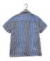 KITH (キス) 半袖ストライプシャツ ブルー サイズ:記載なし：7000円