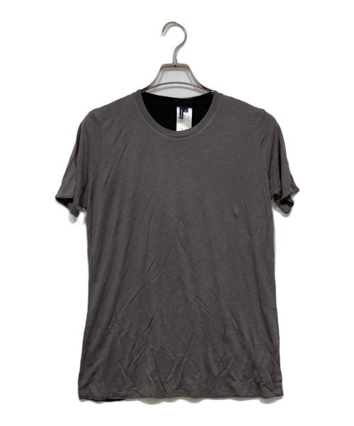 JIL SANDER（ジルサンダー）JIL SANDER (ジルサンダー) レーヨンカットソー グレー サイズ:Mの古着・服飾アイテム