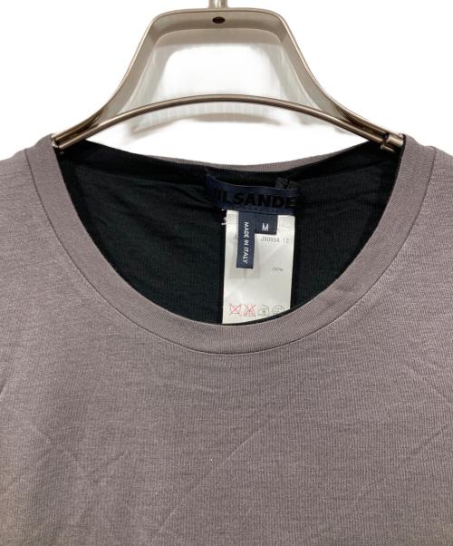 JIL SANDER（ジルサンダー）JIL SANDER (ジルサンダー) レーヨンカットソー グレー サイズ:Mの古着・服飾アイテム