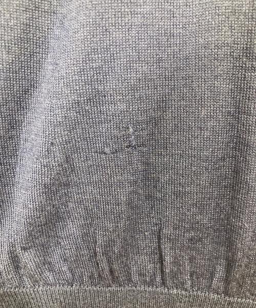 JIL SANDER（ジルサンダー）JIL SANDER (ジルサンダー) シルクカシミアシアーニット ネイビー サイズ:Mの古着・服飾アイテム