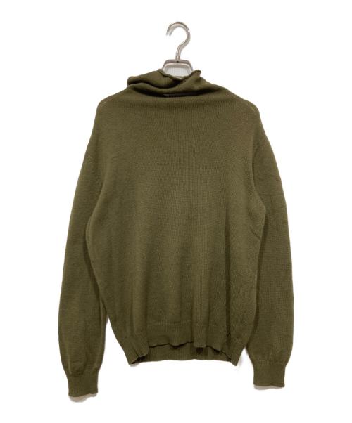 CIVIDINI（チヴィディーニ）CIVIDINI (チヴィディーニ) タートルネックニット オリーブ サイズ:40の古着・服飾アイテム